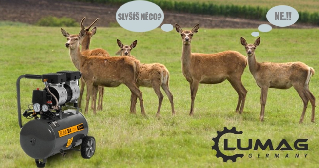tichý kompresor Lumag