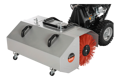 Lumag KM 800 motorový kartáč - ZDARMA radlice na sníh a box-koš na nečistoty