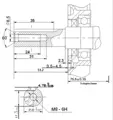 3G200Fb Benzínový motor LUMAG G200F hřídel 20mm