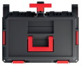 Kufr na nářadí s transp. kolečky MODULAR SOLUTION 530x355x390 mm - barva: černá