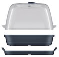 Sadbovač s polykarbonát. víkem RESPANA TABLE GREENHOUSE 25,7 cm - barva: antracit