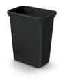 Odpadkový koš SYSTEMA BASIC - obejm: 10 l, barva: recyklovaná černá