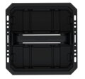 Přepravka na nářadí CARGO PLUS 300x300x133 mm - barva: černá
