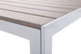Zahradní sestava Ibiza 185 cm Silver / Taupe 8+1