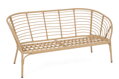 Zahradní nábytek z technoratanu Toskania Beige / Light Grey pro 4 osoby