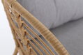 Zahradní nábytek z technoratanu Toskania Beige / Light Grey pro 4 osoby