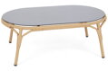 Zahradní nábytek z technoratanu Toskania Beige / Light Grey pro 4 osoby