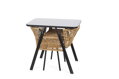Zahradní nábytek Fiuggi Black / Beige – Komfort a Elegance pro Vaši Zahradu