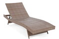 Zahradní lehátka z technoratanu Bora Bora Ginger / Brown se stolkem