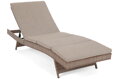 Zahradní lehátka z technoratanu Bora Bora Ginger / Brown se stolkem