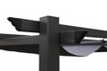 Hliníková zahradní pergola Bakio 400 x 300 cm