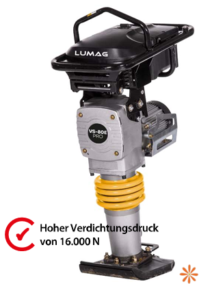 Elektrický vibrační pěch Lumag VS-80EPRO