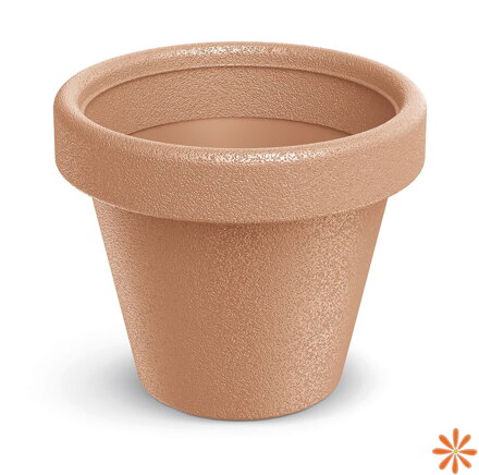 Květináč ORIGINA 23,8 cm - barva: terakota