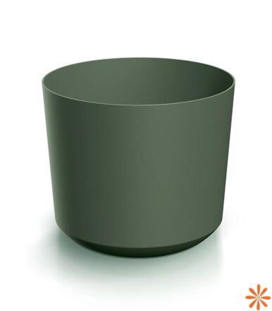 Květináč TUBO 10,8 cm - barva: tmavě zelená