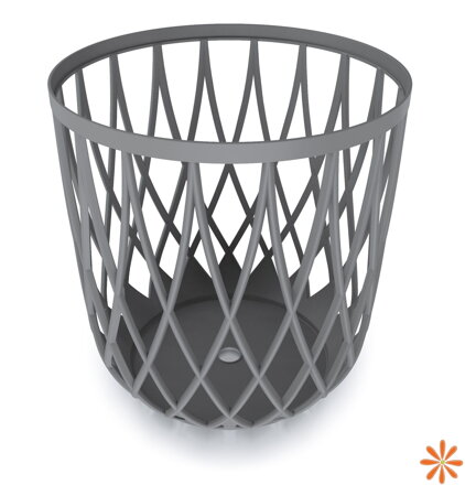 Univerzální koš UNIQUBO 39 cm - barva: šedý kámen