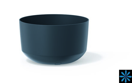 Květináč GRACIA STANDARD 23,8 cm - barva: antracit