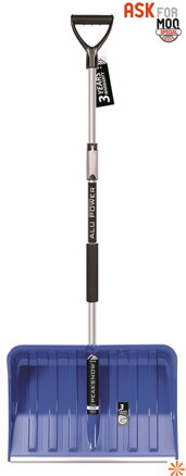 Lopata na sníh ALPINUS TELESCOPIC modrá