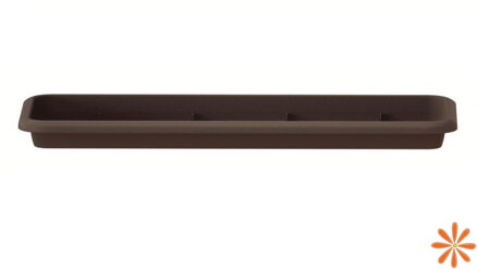 Miska pod truhlík UNIVERSA 36,9 cm - barva: hnědá
