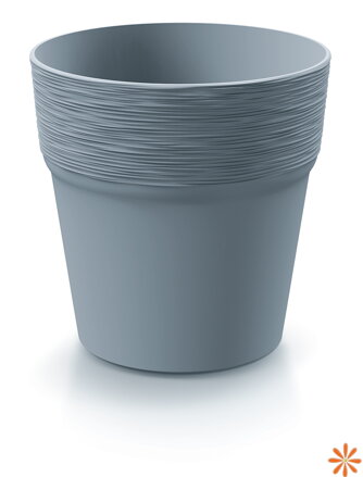 Květináč FURU 12 cm - barva: světle šedá