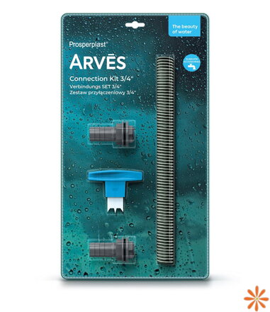 Připojovácí sada k nádržím na dešťovou vodu CONNECTION KIT 3/4"