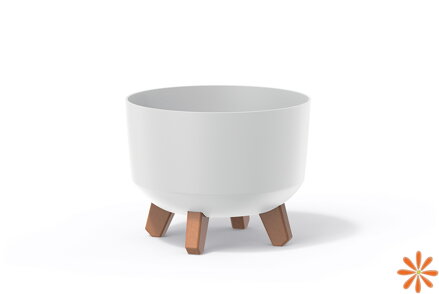 Květináč GRACIA STANDARD 23,5 cm - barva: bílá