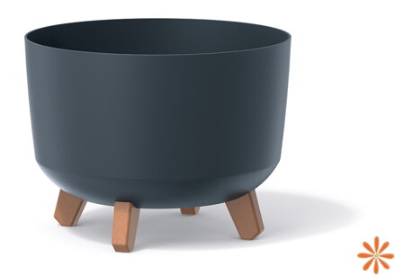 Květináč GRACIA STANDARD 23,5 cm - barva: antracit