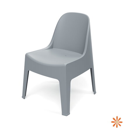 Židle MILANE 580x600x735 - barva: šedá