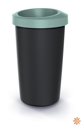 Odpadkový koš COMPACTA R DROP - objem: 25 l, barva: světle zelená