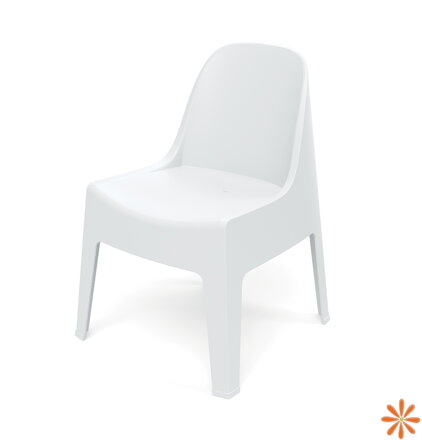 Židle MILANE 580x600x735 - barva: bílá