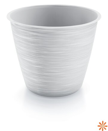 Květináč FURU 14,7 cm - barva: bílá
