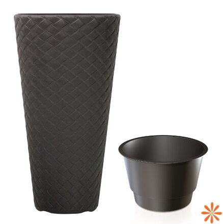 Květináč MATUBA SLIM s vkladem 30 cm - antracit