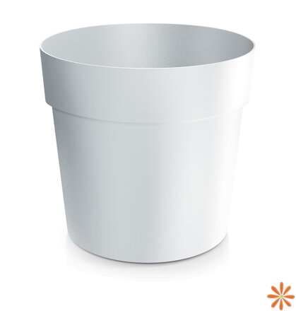 Květináč GROWER 10,9 cm - barva: bílá
