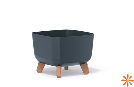 Květináč GRACIA SQUARE 24 cm - barva: antracit