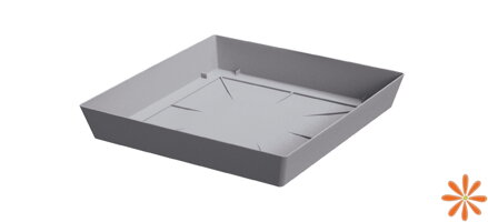 Miska LOFLY SQUARE 16,5 cm - barva: šedý kámen