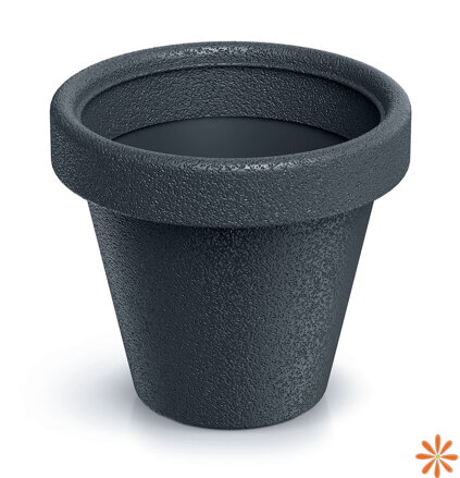 Květináč ORIGINA 23,8 cm - barva: antracit