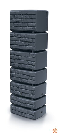 Sud na dešťovou vodu TOWER BRICK 350 l - barva: antracit