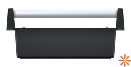 Přepravka na nářadí s kov. držadlem CARGO 400x220x170 mm - barva: černá
