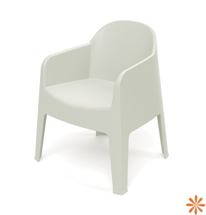 Židle s područkami MILANE 680x600x805 - barva: béžová