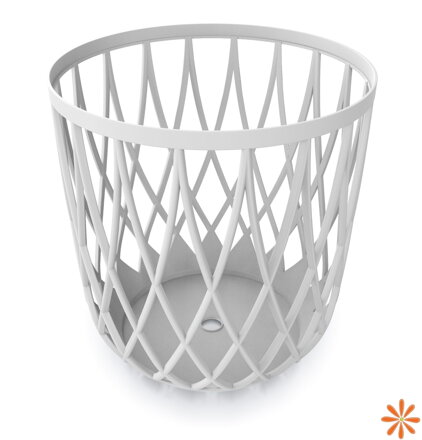 Univerzální koš UNIQUBO 44,7 cm - barva: bílá