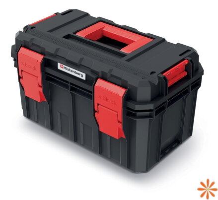 Kufr na nářadí S BLOCK PRO 450x280x264 mm - barva: černá