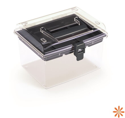 Plastový organizér NUF HIGH 195x174x135 mm - barva: černá
