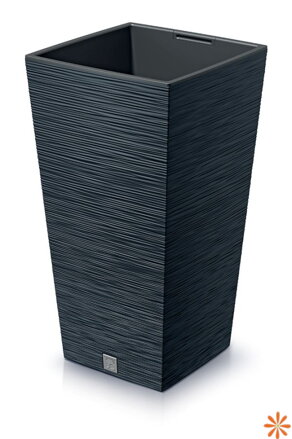 Květináč FURU SQUARE 20 cm - barva: antracit