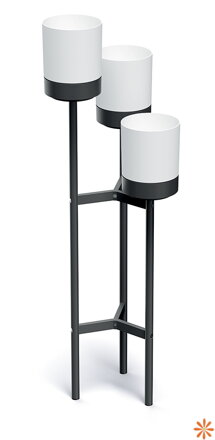Stojan na květiny BLOOMIE STAND 42 cm - barva: bílá