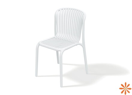Židle BRENE 520x530x825 - barva: bílá