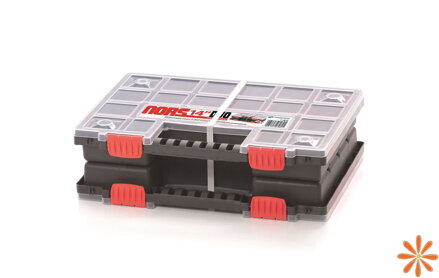 Plastový organizér NORS DUO (2x KNO35255S) 344x249x100 mm