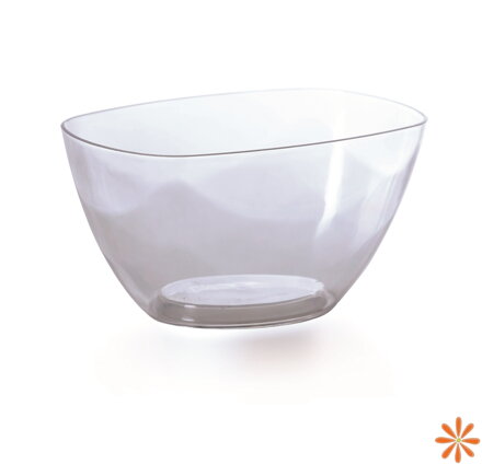 Mísa COUBI ORCHID 19,8 cm - barva: transparentní
