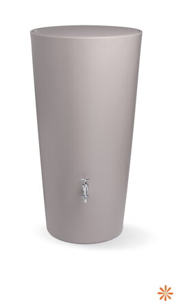 Sud na dešťovou vodu RAINBOWL 210 l - barva: mocca