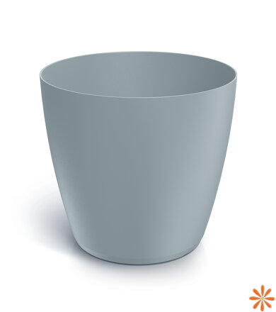 Květináč MATE 11,9 cm - barva: světlá šedá