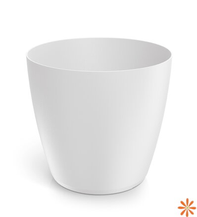 Květináč MATE 11,9 cm - barva: bílá