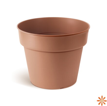 Květináč PLANTI 12,4 cm - barva: terakota